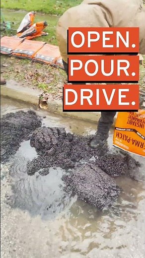 Baltimore's Luckiest Pothole Repaired With Perma-Patch