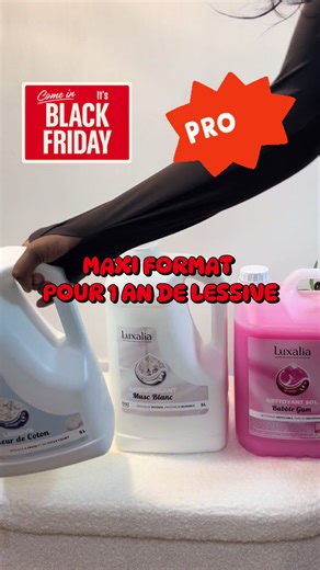 Lessive Fleur de Coton Parfumée - 5 Litres 200 Lavages Format XXL - Efficace à Froid & Cycle Court - Haute Qualité - Luxalia. #laundry #blackfriday #tiktokshopfrance #tiktokshopgermany #tiktokshopespaña