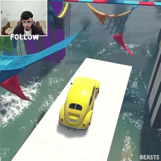 3.2K views · 22 reactions | 664.997% Impossible mr bean car parkour race in gta 5 | Beasts | Facebook