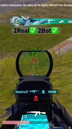 2Real ✖️ 2Bot #1vs4#live #bgmilive #pubgmobile #shortsfeed #viral