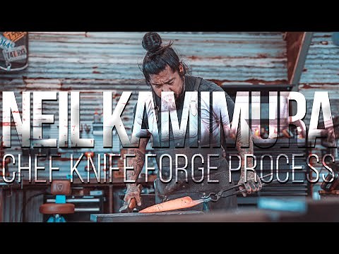 Neil Kamimura - Chef Knife Forge Process