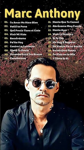 Hasta Que Te Conoci ~ Marc Anthony Mix Salsa - MARC ANTHONY 90S SUS EXITOS SALSA ROMANTICA #salsa