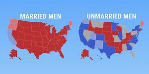 Animated map reveals who would win the election if only certain demographics voted