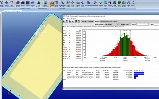 3DCS独立版手机模型分析介绍