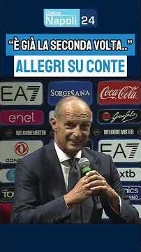 ECCO ALLEGRI ✅ "Fatemi dire una cosa su Antonio Conte" 👏🏻🫂