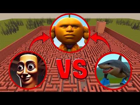 TUNG TUNG SAHUR vs SCP-096 vs SONIC TAPES | Garry’s Mod Epic Battle