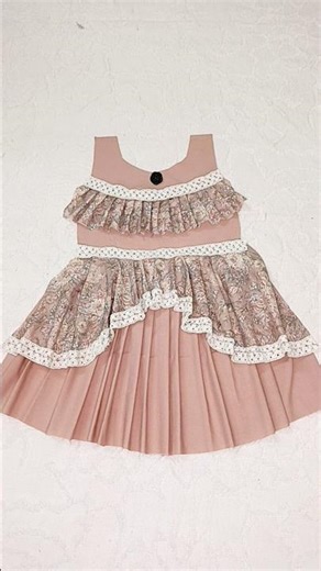 Baby dress Cutting in 22 Seconds