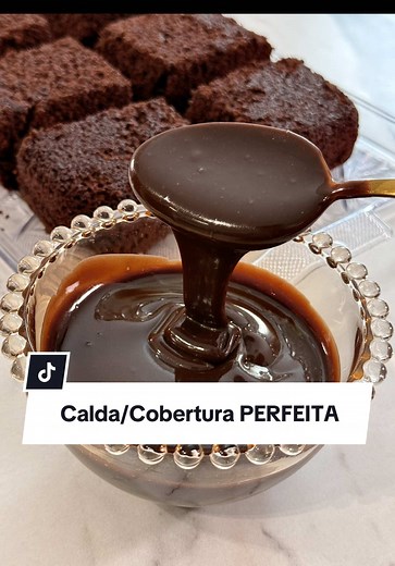 Cobertura de Chocolate Cremosa Sem Leite Condensado