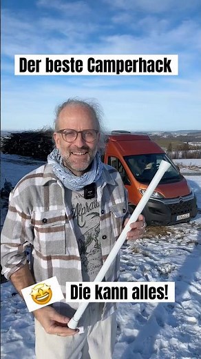 Cleverly attach a curtain rod – without drilling! The ultimate hack for campers! Info: www.maedes.de