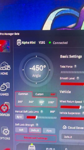 Alpha Mini disconnecting