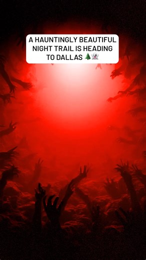 [LINK IN COMMENTS] Dare to enter the Forest of Shadows? This eerie one mile immersive trail bends reality, and it's heading to Dallas this fall! | Secret Dallas