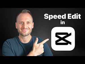 How To SPEED EDIT in CapCut