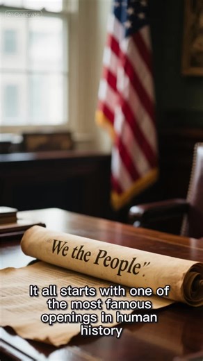 The First Words of the U.S. Constitution: What They Really Meant” #USConstitution #FoundingDocuments #AmericanHistory The U.S. Constitution opens with one of the most powerful lines in world history: “We the People.” But what did those first 140 seconds of the document actually set in motion? This video breaks down the Preamble and the opening of Article I — the promises of a stronger union, justice, defense, liberty, and the launch of a brand-new government built on the power of the people. If 