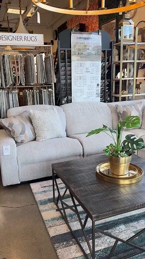 POV: You sit on this sectional for “just a second”… and now you’re...