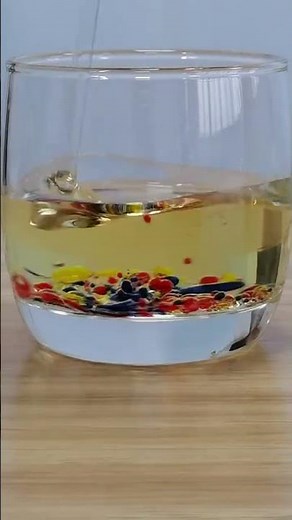 Rainbow Rain in a Cup - A Colorful Science Experiment #rainbowrain #colorfulscience