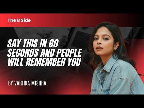 How To Create Your 60 Second Elevator Pitch