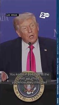 Trump makes remarks on when the war in Iran will end