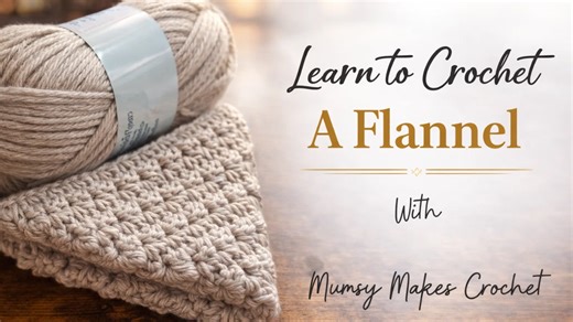 The easiest crochet washcloth you’ll ever make