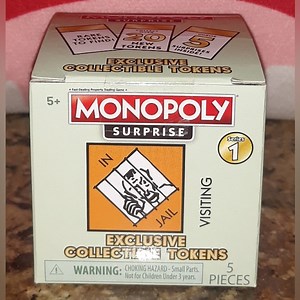 Monopoly Surprise Collectibles Tokens - Multi-Surprise Peel 'N Reveal