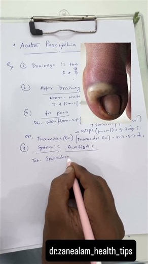 Acute Paronychia With Abscess | I&D is The Only Treatmecute