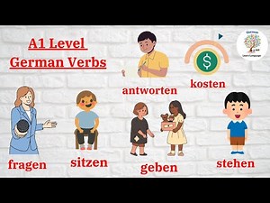 A1 German Verbs You NEED to Know! (Part 2) 🔥