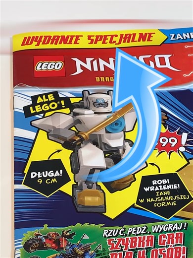 ZANE jako Mech LEGO Ninjago Magazyn SPECJALNY #lego #legoninjago #ninjago #legocollections #legocollector #legocollection #ninjagolego