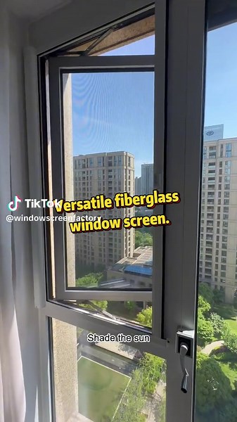 versatile fiberglass window screen #oem #odm #windowscreen #goodthing #factory