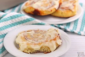 Keto Cinnamon Rolls with Coconut Flour Fathead Dough