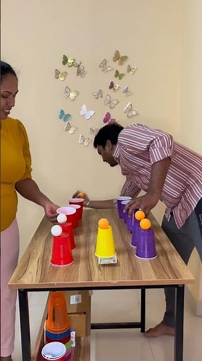 Insane Cup & Ball Catch Challenge 🎯🥤 – Can We Do It?!