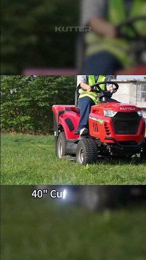 Rear-discharge lawn tractor #lawncare #mower #tractor