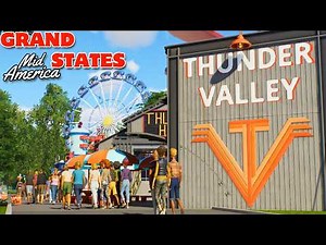 Shuttle Loop Coaster Arrives! | Planet Coaster 2 | Grand States Mid America
