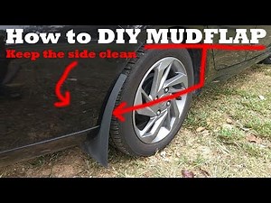 How to DIY a Mudflap