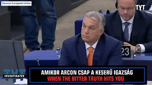 Oh, the big, bad European Parliament, where they wipe the floor with you and you just have to sit and listen. Because Comrade Kövér, the Speaker of the Hungarian Parliament, isn't there to cut their mics, silence them, and slap them with fines in the millions just for telling the truth. But don't worry, once you get back home, you can just launch another campaign against the 'evil Brussels' for threatening your sovereignty and refusing to hand over billions for you to steal.Just a little Hungari