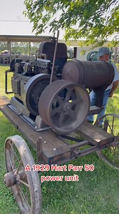 Hart parr power unit. #antiquetractortok #foryoupage #antique_6365 #foryou #fyp #tractor #tractorsoftiktok | Nellie Bellamy