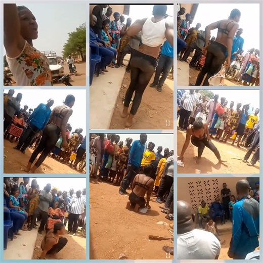 Lady Thief Caught, Beaten And Stripped In Benue (Photos) - Crime - Nairaland
