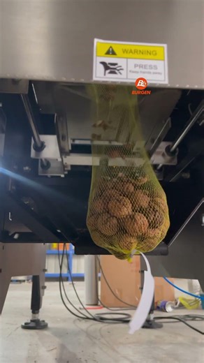 Auto Nuts Net Bag Packing Machine - Fast Clipping | WhatsApp +8618344408617