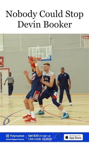 Devin Booker VS Team USA 1v1
