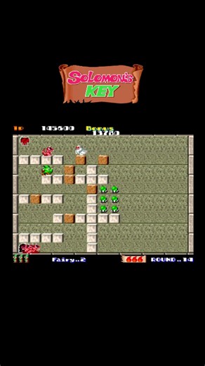 Solomon's KEY 14 – Classic Arcade Gameplay#shorts