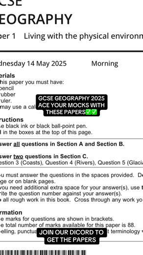 AQA GCSE Geography 2025 Essentials for Mock Success