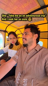 What an "adventurous trip" it was 😰 #Auto #AutoRide #Adventurous #AdventurousTrip #BackDamaar | Ganesh Karanth - Artist
