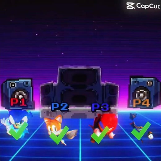 Sonic, Tails, Knuckles and Shadow #edit