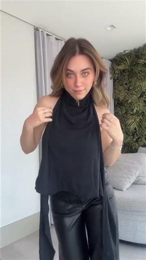 #CarolTips com um super truque de styling💫 como transformar a sua blusa simples em um cropped!!!