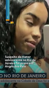 61K views · 1.1K reactions |  O suspeito de matar a tiros uma adolescente de 17 anos na Cidade de Deus, Zona Sudoeste do Rio, foi preso. O homem se apresentou na 166ª DP (Angra dos Reis), no Sul Fluminense, e foi transferido para a Delegacia de Homicídios da Capital (DHC), no Rio. O corpo de Adrielle Malaquias Messias, que foi morta no domingo (30), vai ser sepultado na quarta-feira (3).  Confira todos os destaques do #RJ1 no #g1tvriosul. | TV RIO SUL | Facebook
