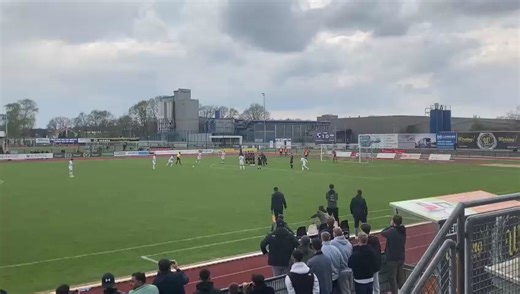 Emsdetten 05 - SC Greven 09: Freistoßtor durch Omar Guetat