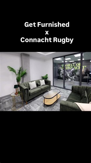 Last week we fitted out one of the rooms in the new Clan stand at Connacht Dexcom Stadium ✨ Great to see the redevelopment! #connachtrugby #getfurnished