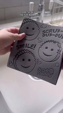 The Scrub Daddy Damp Duster – Cleaning Just Got Easier!v