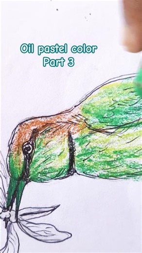 Oil Pastel Color Drawing Tutorial | Part 3 | for Beginners#OilPastel #OilPastelArt #shorts #viral