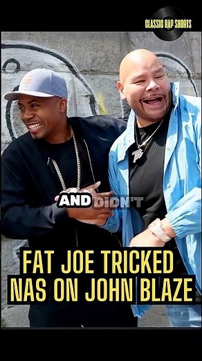 When Fat Joe TRICKED Nas On "John Blaze" 🤯