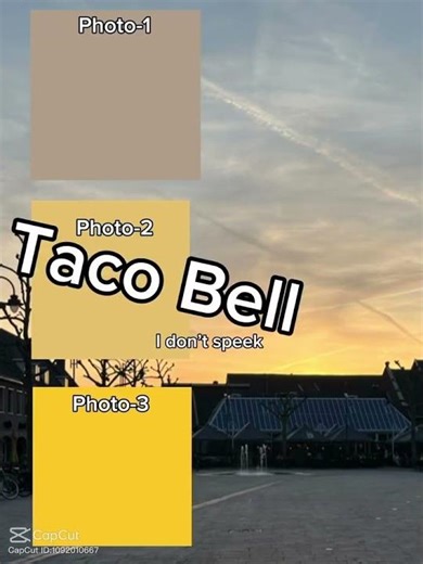 what is he saying I don't speak taco bell 🤣