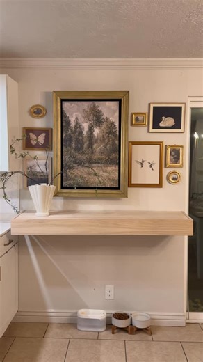 Murphy Door | Loading... aesthetic vintage art for your kitchen. Have you seen this latest viral trending kitchen organization hack for adding beauty and... | Instagram